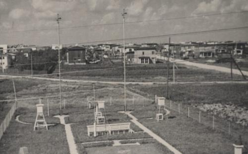 Vaade Viljandi vaatlusvÃ¤ljakule 1960ndatel