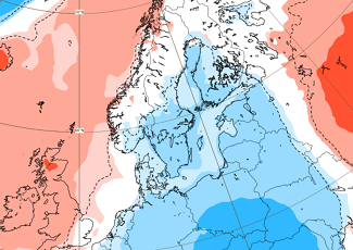 Perioodi 3.-10.04 Ãµhutemperatuuri anomaalia kaardil