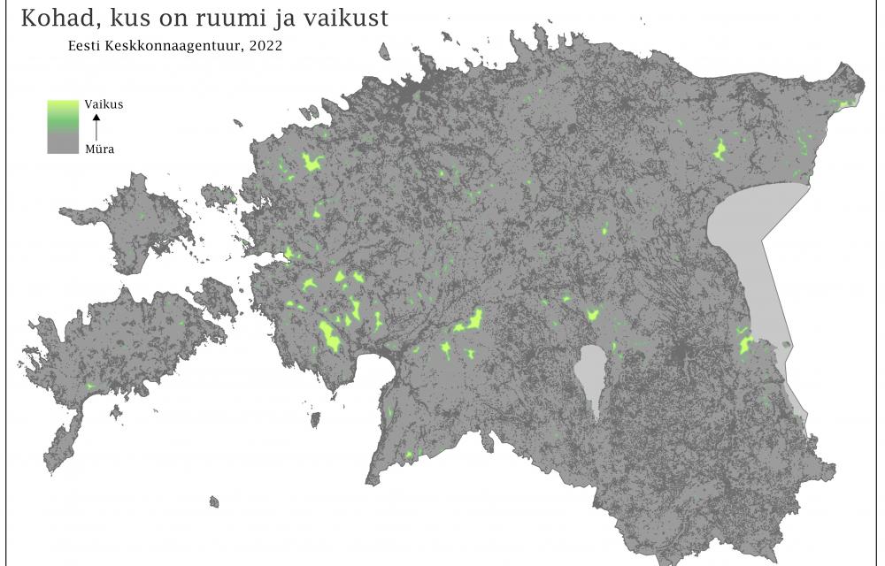 eesti kaart vaiksete kohtadega 