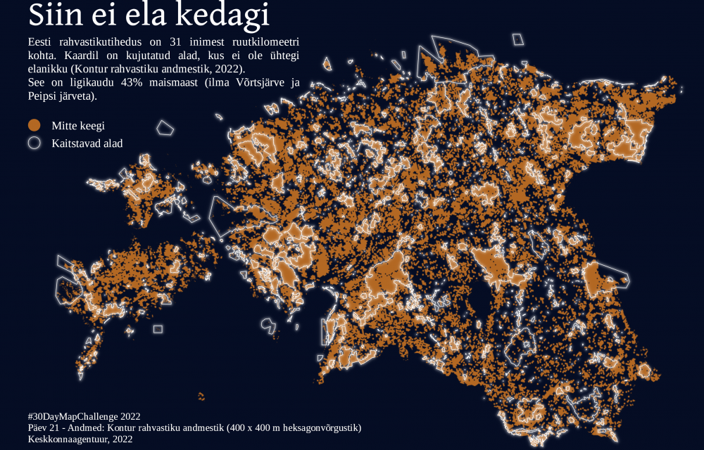 eesti kaart elukohtadega