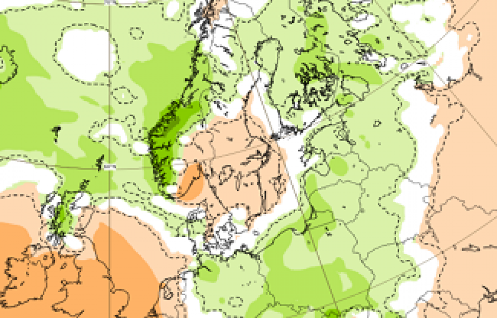Perioodi 30.01-06.02 sademete hulga anomaalia kaart